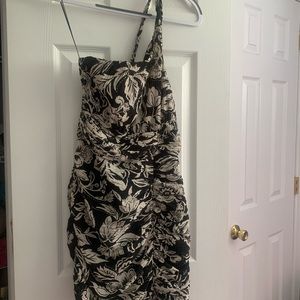 Zara one shoulder dress